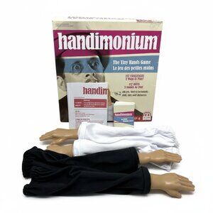 Handimonium The Tiny Hands Card Game Board Game Damaged Box 55 Of 56 Cards‎